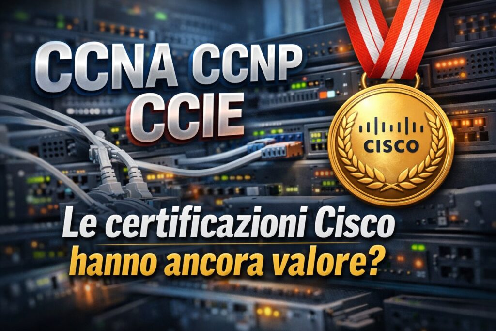 Le certificazioni Cisco valgono