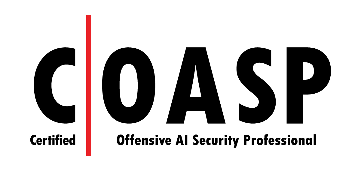 Certified Offensive AI Security Professional (COASP) - Digital Learning 1 Certified Offensive AI Security Professional (COASP) - Digital Learning